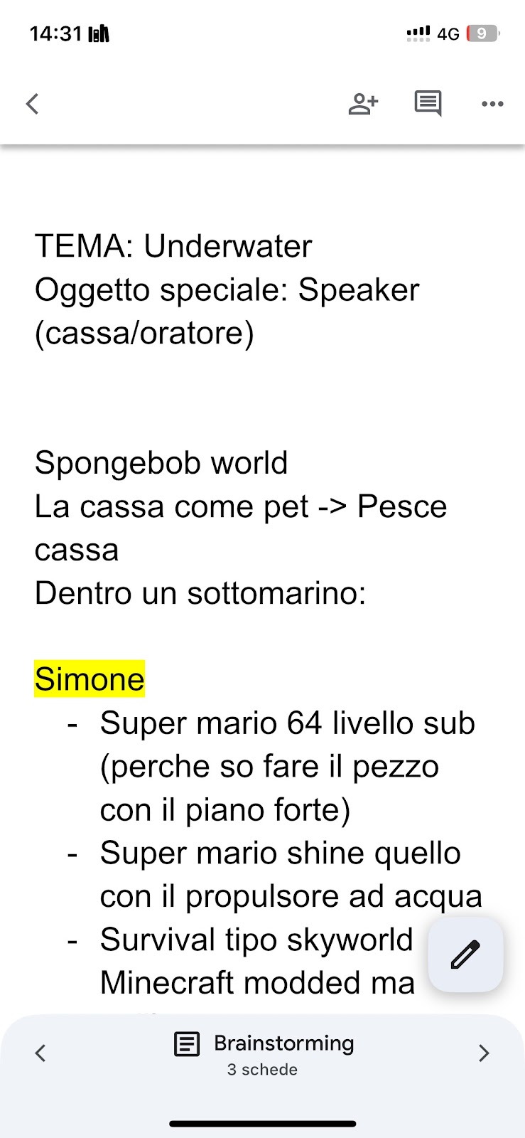 Brainstorming
